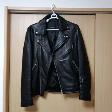 JACKROSE 블랙 더블 라이더 자켓 사이즈 4