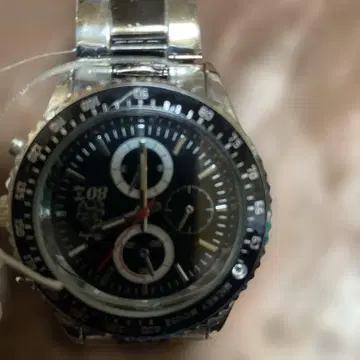 08 크로노그래프 손목시계 블랙 디즈니 80주년 시계