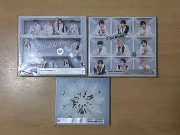 Snow Mania S1 SnowMan 3 형태 CD DVD