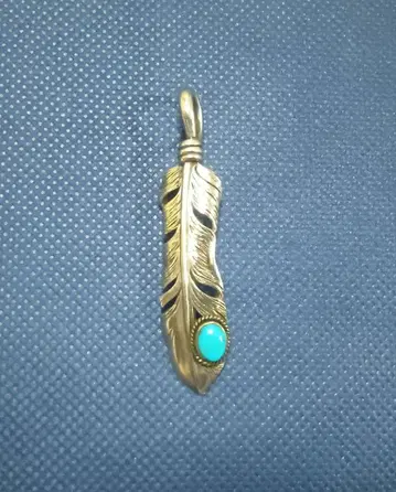 SAAD 사드 터콰이즈 페더 SILVER 실버 925