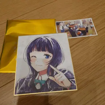 니지가사키 학원 스쿨 아이돌 동호회 입장 혜택 미니 색지 아사카 카린