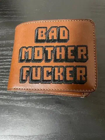 빈센트 베가 BMF 지갑 (자수) 펄프 픽션