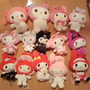 마이멜로디 쿠로미 봉제 인형 세트