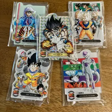 제일복권 드래곤볼 f상 acllect 5종 세트