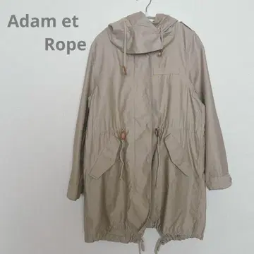 Adam et Rope 마운틴 후드티 베이지