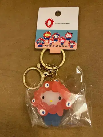 산리오 미야쿠미야쿠 변신 입체 마스코트 클리어 키티 오사카 엑스포