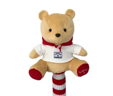 신상품 새상품 캘러웨이 드라이버용 커버 베어 귀여운 곰돌이 베이지