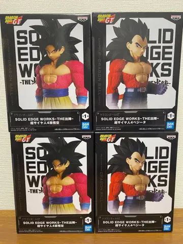 드래곤볼 GT THE 출진 초사이어인 4 손오공 베지터 2세트