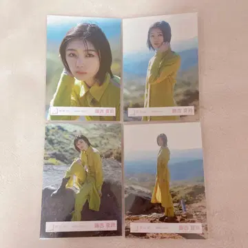 사쿠라자카46 후지요시 카린 틈새바람 MV 의상 브로마이드 컴프