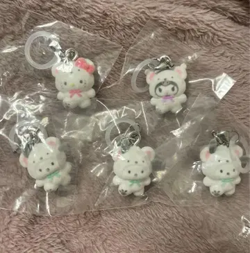 산리오 캐릭터즈 메지루시 액세서리 포근포근 스노우