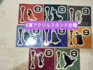 디즈니 빌런즈 Happy 복권 제일복권 E상 아크릴 스탠드 전종 세트