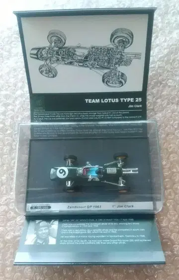 1/43 로터스 네덜란드 GP 1963 6번 짐 클라크 미니카 새상품