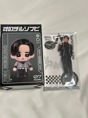 메구로 렌 소프트 비닐 아크릴 스탠드 세트