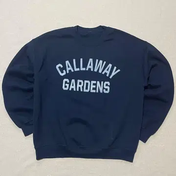 미국 빈티지 의류 리조트 맨투맨 트레이닝복 네이비 캘러웨이
