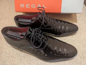[ REGAL 426RBD ] 블랙 에나멜 26cm 포멀 신발 새상품급