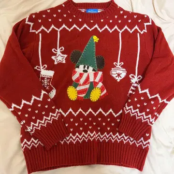 디즈니 크리스마스 릴린린 스웨터 2023