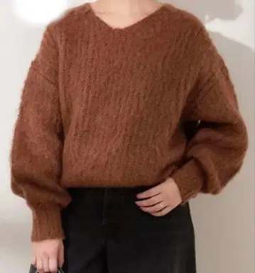 저널 스탠다드 레사쥬 AMYRIS 울/모헤어 풀오버