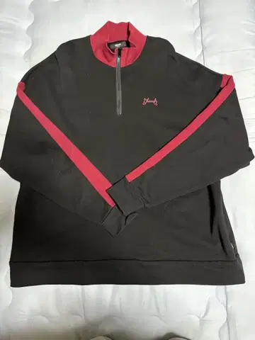 [새상품급] glamb 지퍼넥 맨투맨 Zip Neck Sweat