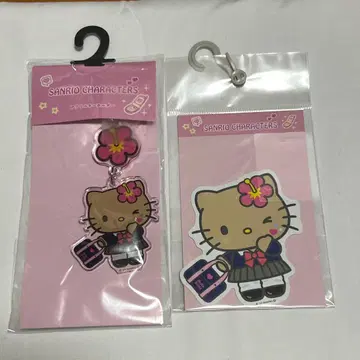 아베일 코갸루 키티 아크릴 키링, 스티커 세트
