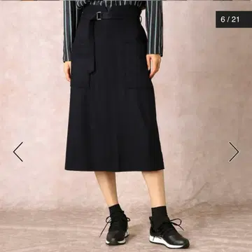 COMME CA 세미 타이트 스커트 9호