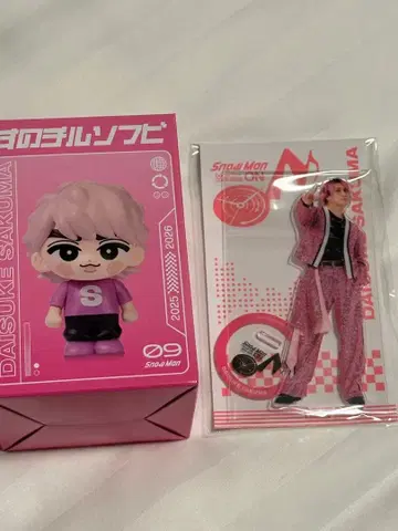 사쿠마 다이스케 소프트 비닐 아크릴 스탠드