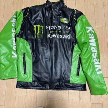 KAWASAKI 바이크 자켓 몬스터 자수