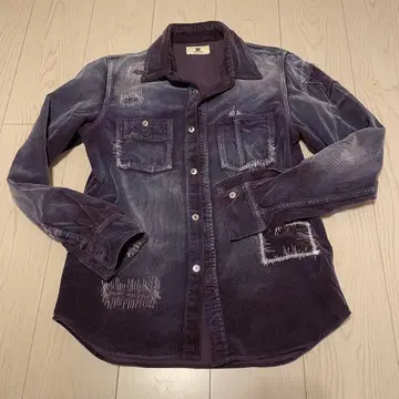 M 코듀로이 긴팔 셔츠