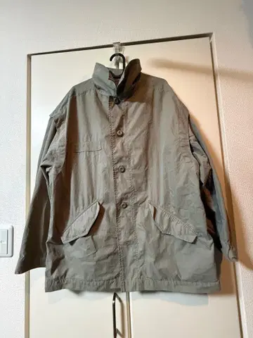 그레이 밀리터리 자켓 2way