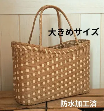 바스켓백*숄더*크라프트 밴딩*토트백*핸드메이드*바스켓*화이트