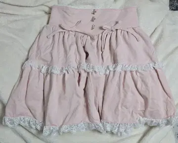 DearMyLove 프릴 리본 듬뿍 쭈리 스커트