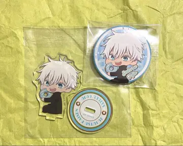 주술회전 고죠 사토루 카프리코 캔뱃지 아크릴 스탠드