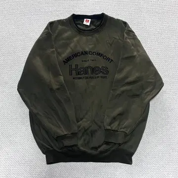 00s 빈티지 Hanes 맨투맨 아카이브 y2k 속기모 L