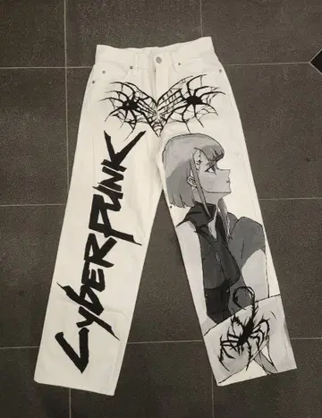 [ 즉시 구매 가능 ] 리메이크 페인트 데님