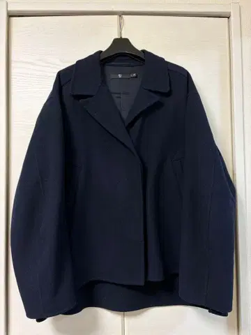 유니클로 +j 울 코트 숏