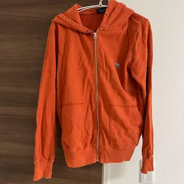 폴 스미스 진스 오렌지 집업 후드티