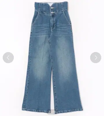 [배송비 포함] 스나이델 Organic 하이웨스트 플레어 데님 팬츠