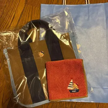 패밀리아 고베 본점 한정판 토트백 타월 세트