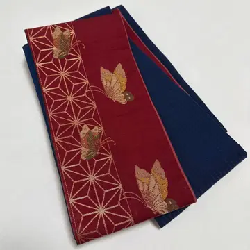 새상품 미사용 반폭 오비 나비