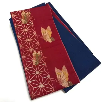 새상품 미사용 반폭 오비 나비