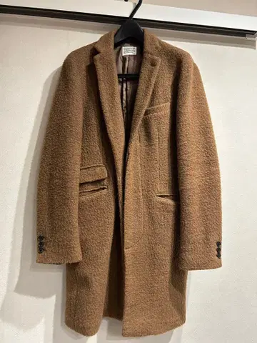 브라운 체스터 코트 나노 유니버스