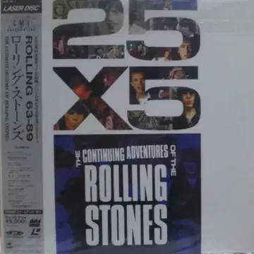 The Rolling Stones 63-89 (일본 레이저 디스크) | CD/DVD/LP | 번개