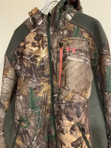 언더아머 리얼트리 지퍼 후드티