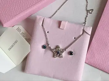 스와로브스키 목걸이 귀걸이