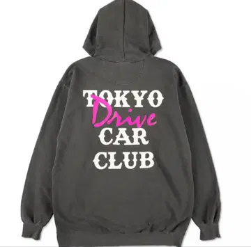 도쿄 드라이브 카 클럽 맨투맨 후드티 미사용 새상품