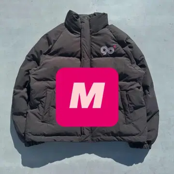 90 Logo Rich Puffer Jacket size M