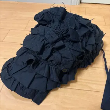 하루카키미에 프릴 캡 핸드메이드 1점