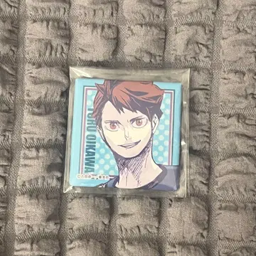 하이큐!! JS 버라이어티 백 스퀘어 캔뱃지 오이카와 토오루