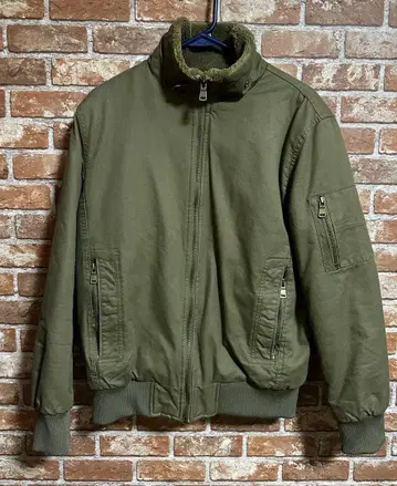 보아 자켓 속기모 보온 방한 따뜻한 블루종 M 사이즈 밀리터리 가을/겨울