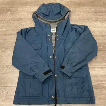 REI 후드 부착 마운틴 후드티 다크 블루