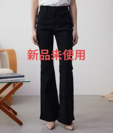 AZUL 플레어 데님 (블랙) L 사이즈